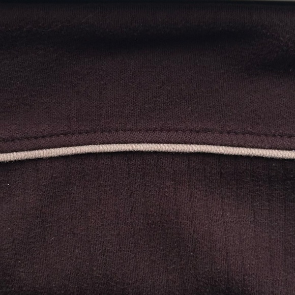 Premiere Collection Men's Brown V-Neck Cotton Long Sleeve XL Modern Minimalist - Picture 5 of 5